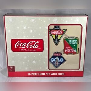 Coca-Cola 10 Piece Light Set